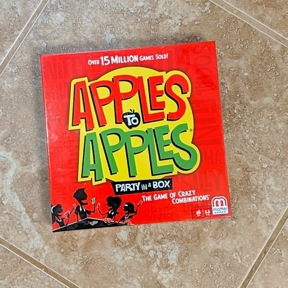 Mattel Games Apple To Apples Game Poshmark